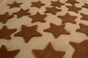 Etoiles de Noël au sucre