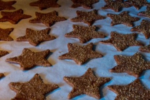 Etoiles de Noël au sucre