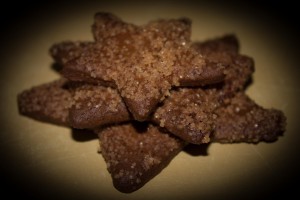 Etoiles de Noël au sucre