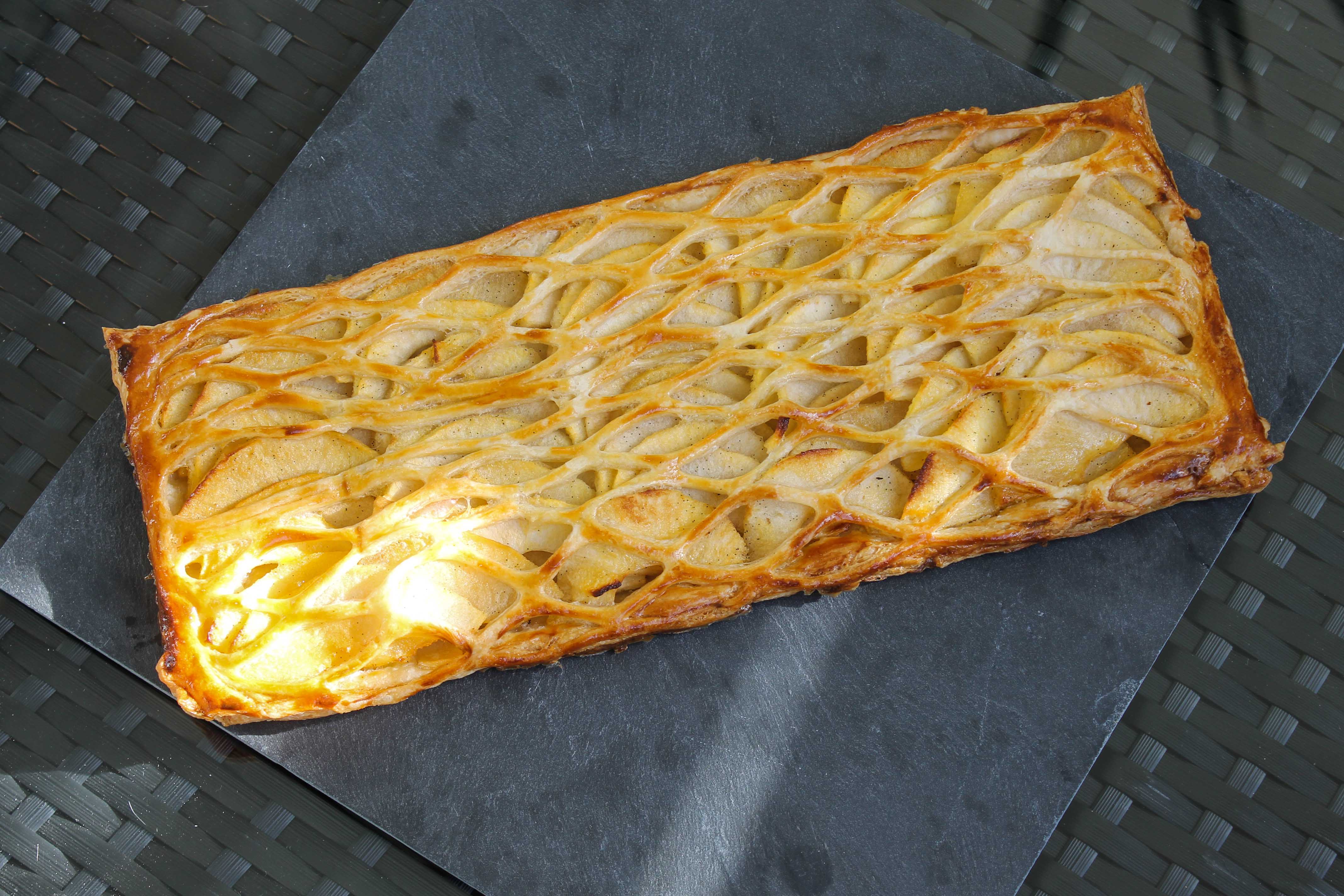 Tarte feuilletée aux pommes