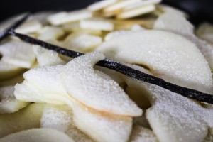Tarte feuilletée aux pommes