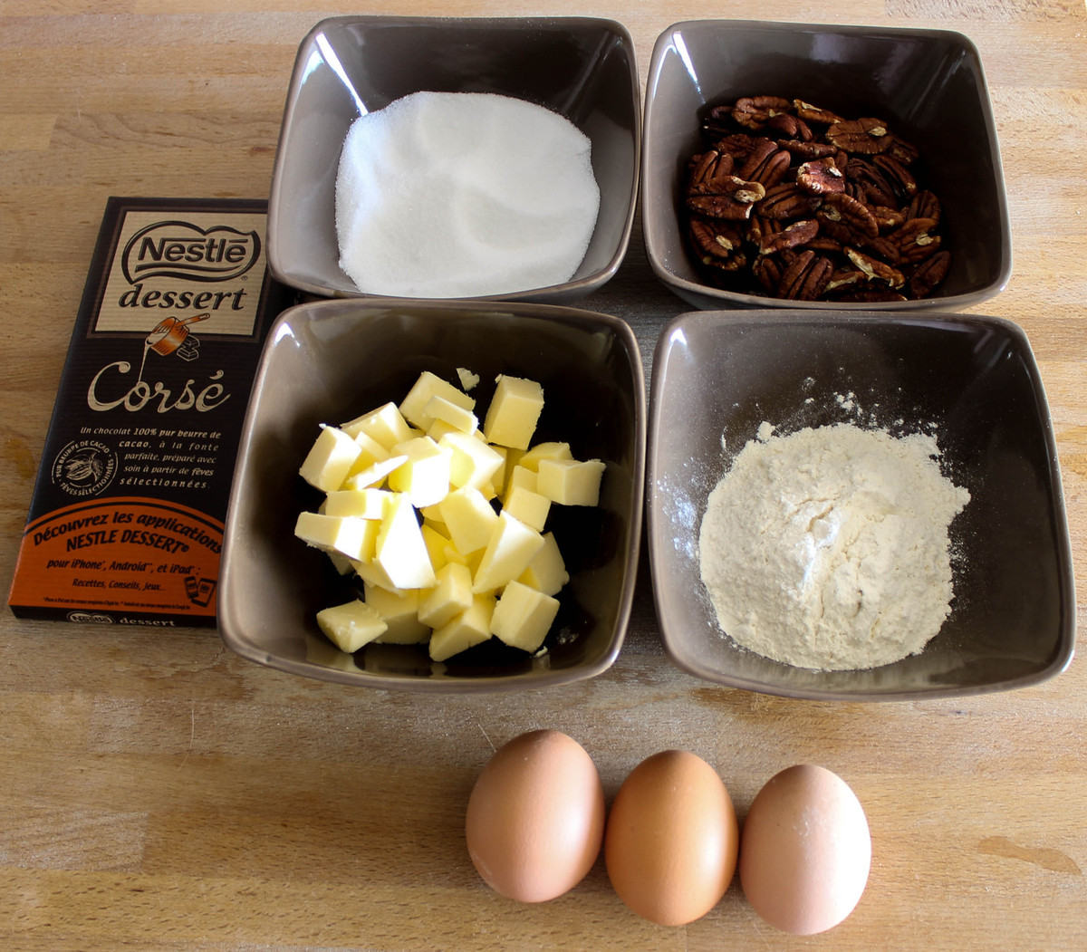 Brownie aux noix de pécan