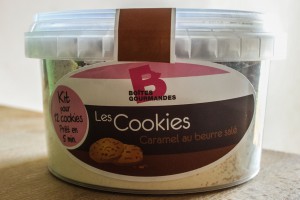 Boîte gourmande : cookies caramel au beurre salé