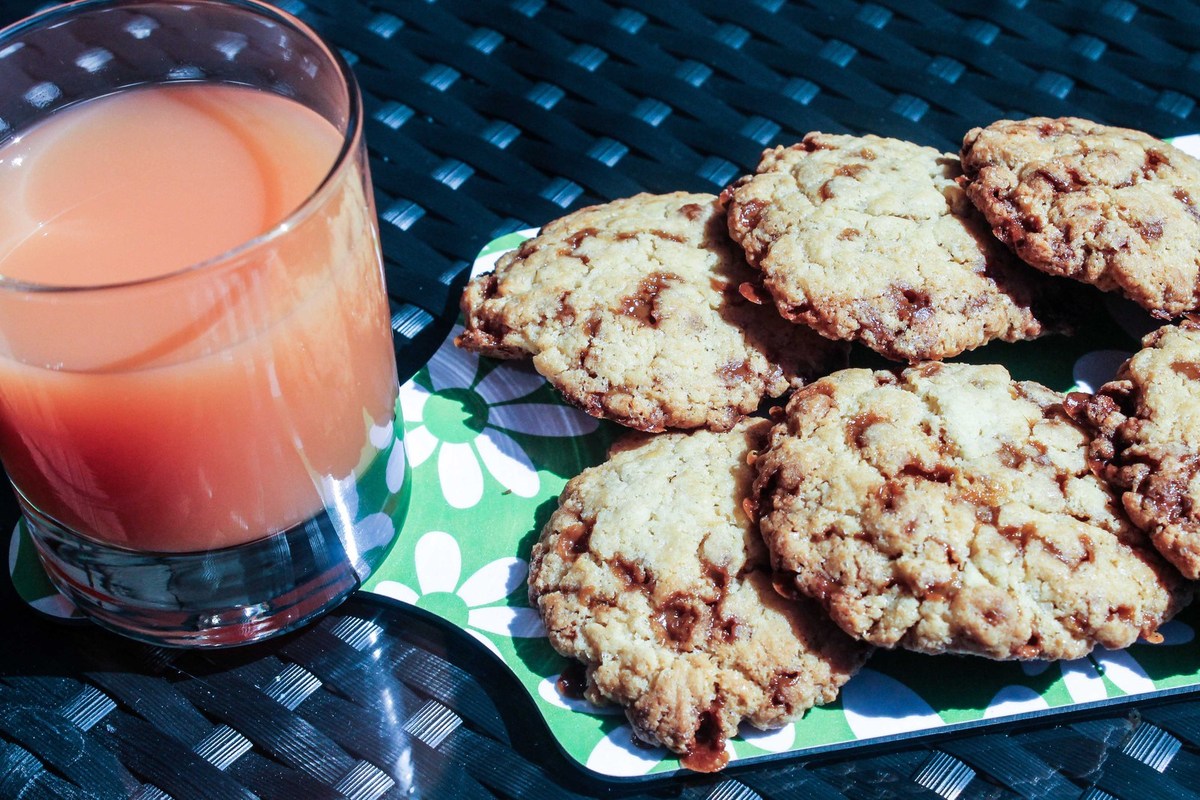 Boîte gourmande : cookies caramel au beurre salé