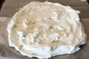 Pavlova aux fruits d'été