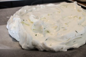 Pavlova aux fruits d'été