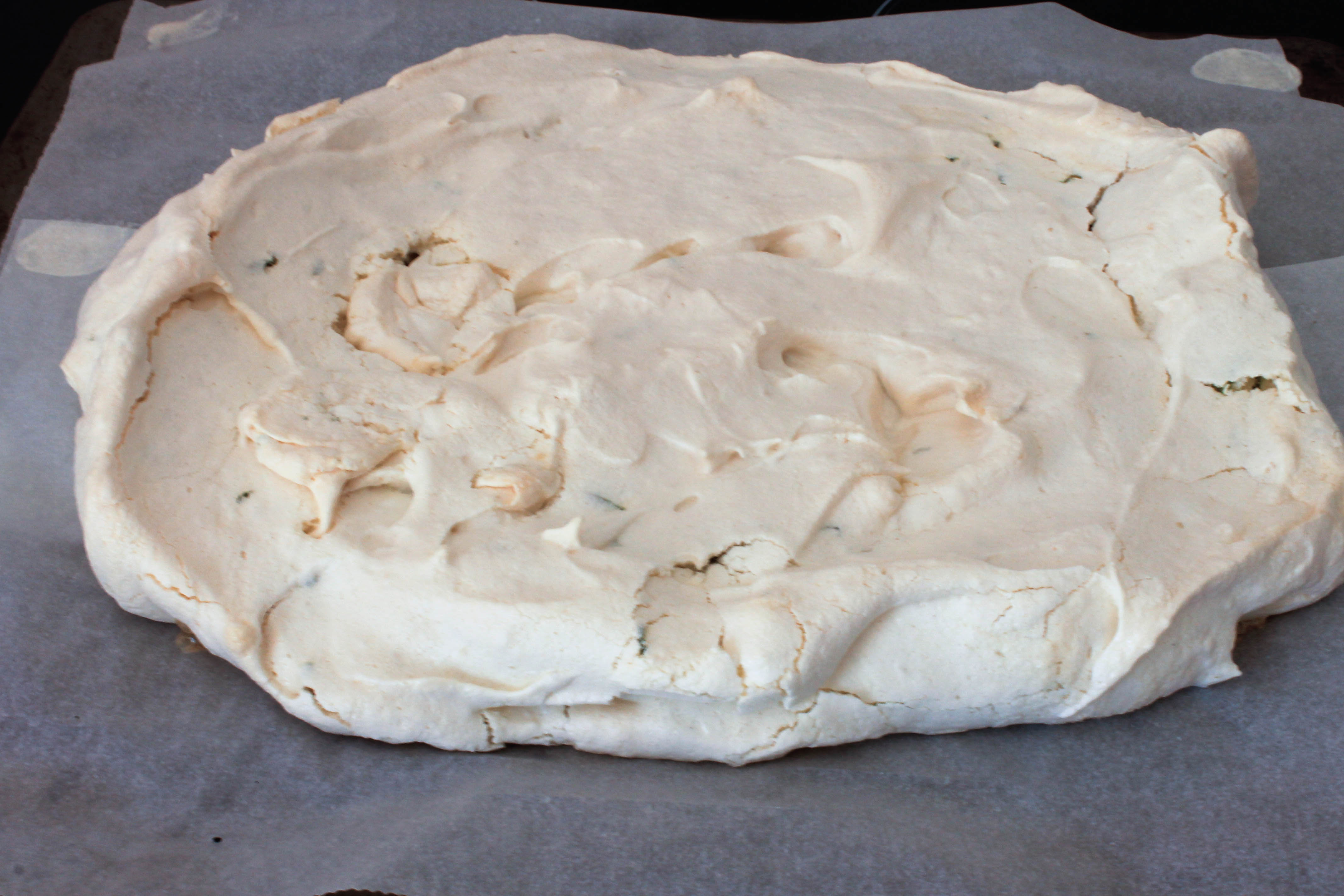 Pavlova aux fruits d'été