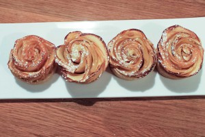 Roses aux pommes