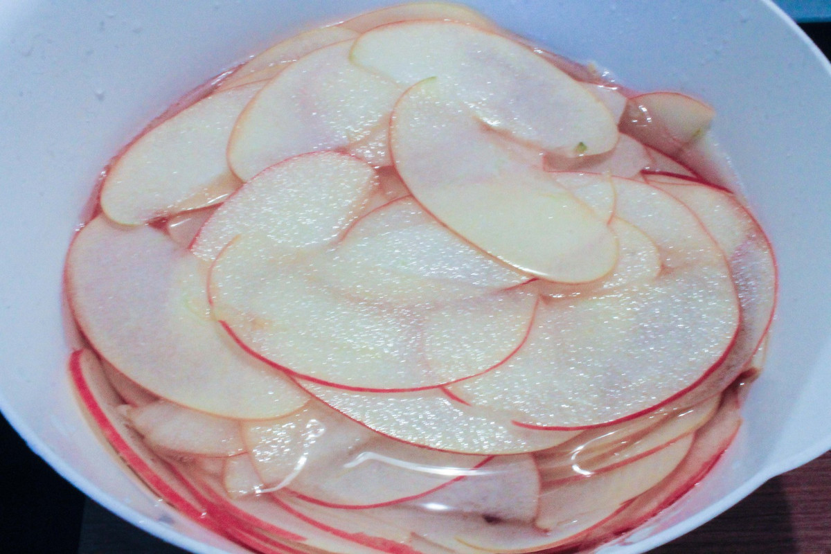 Roses feuilletées aux pommes