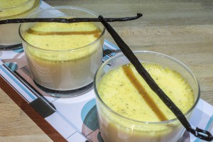 Petit pots de crème à la vanille