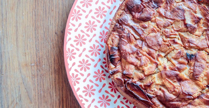 Gâteau invisible aux pommes