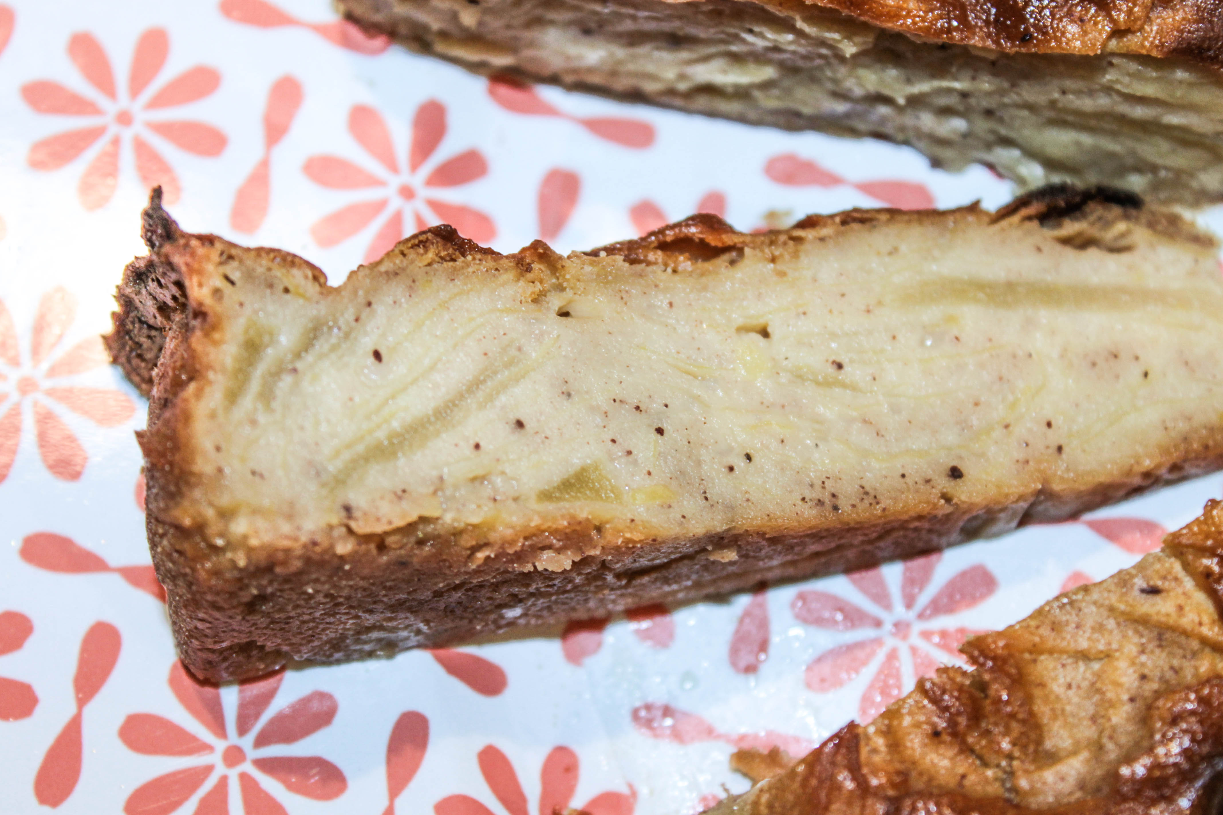 Gâteau invisible aux pommes