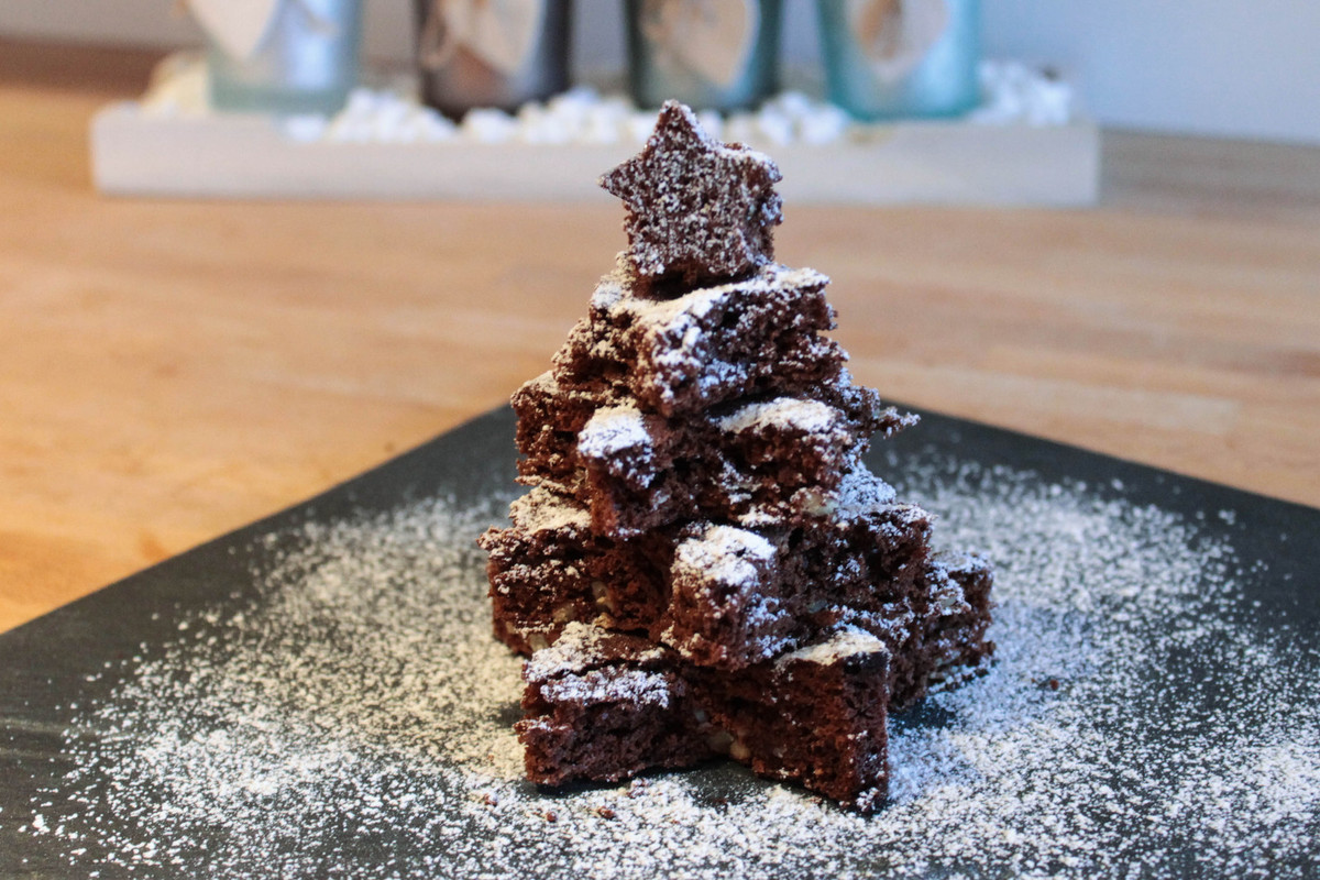 Gâteau sapin au chocolat