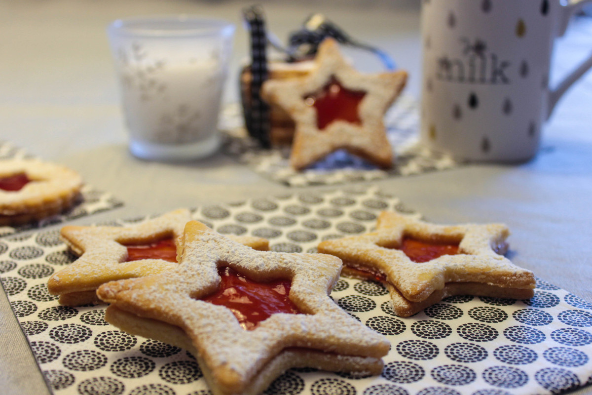 Sablés de Noël à la confiture