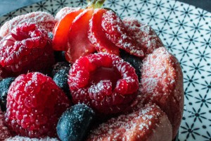 Charlottesindividuelles aux fruits rouges