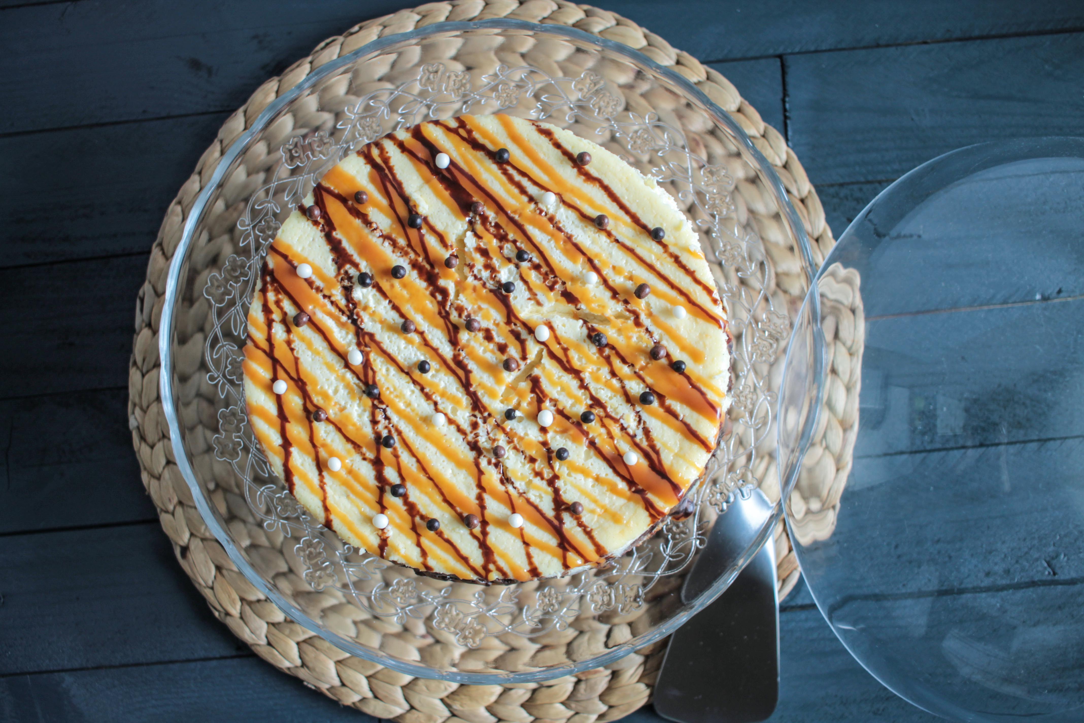 Cheesecake base brownie, caramel au beurre salé et chocolat