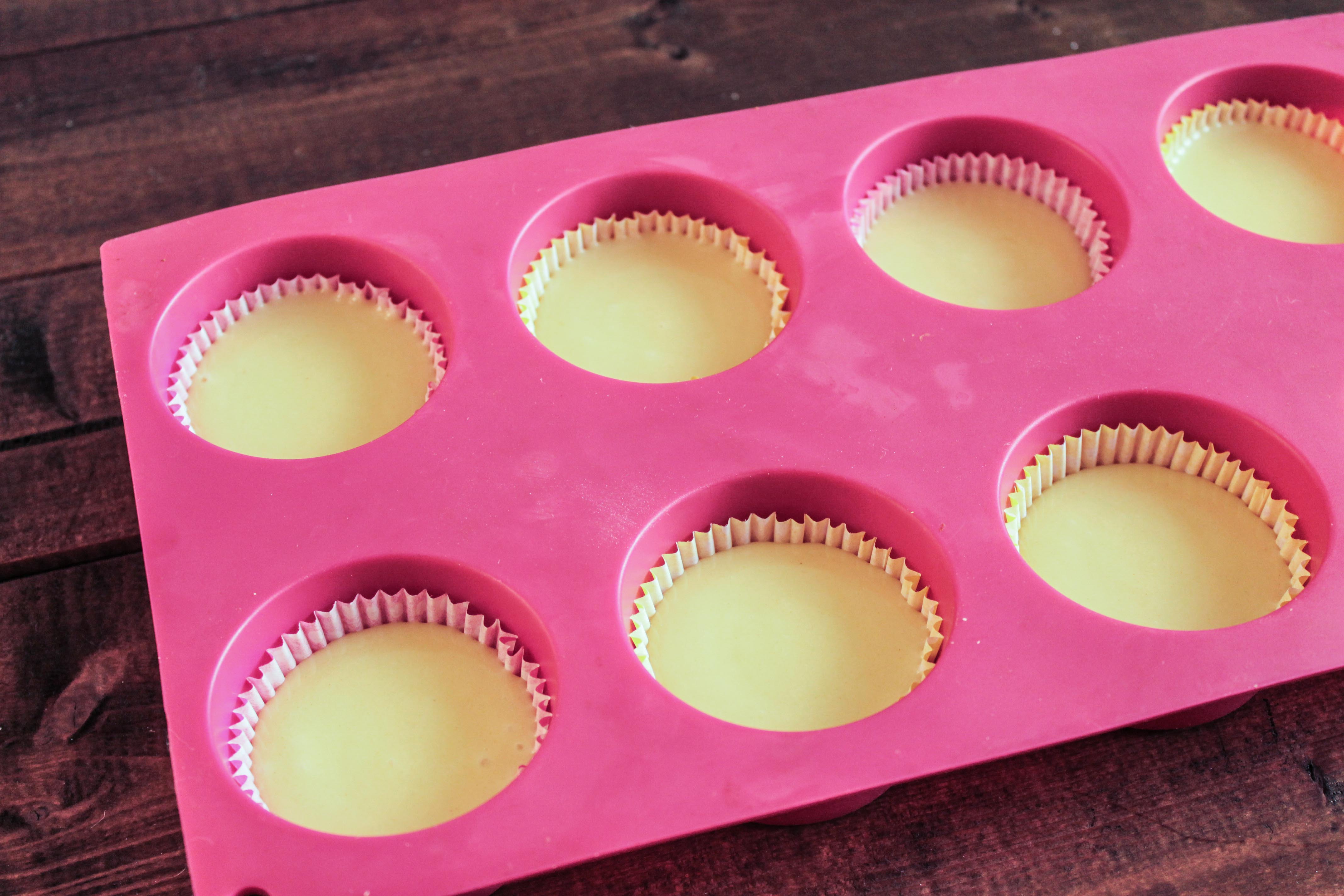 Cupcakes surprise à la fraise