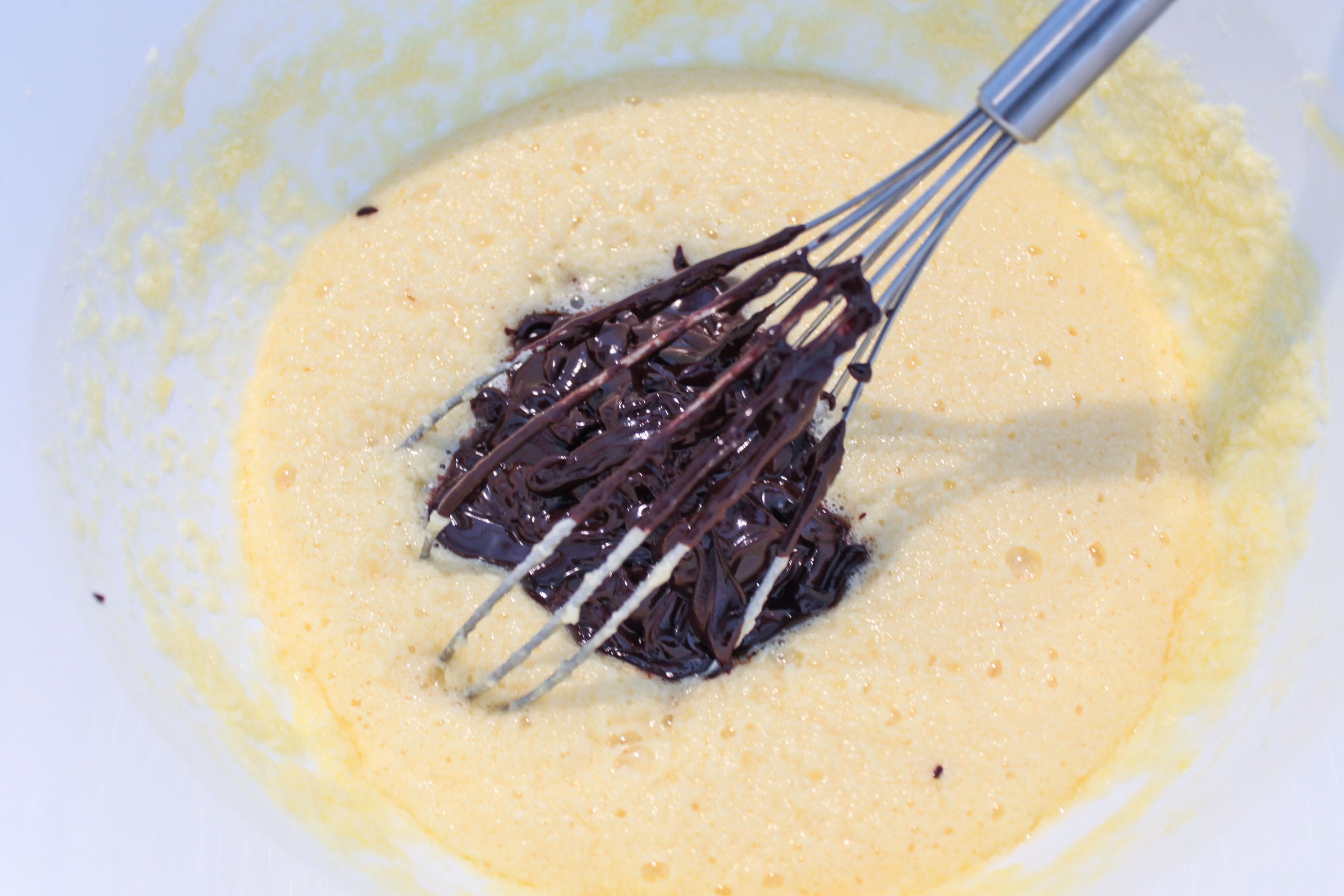 Gâteau au chocolat et aux poires