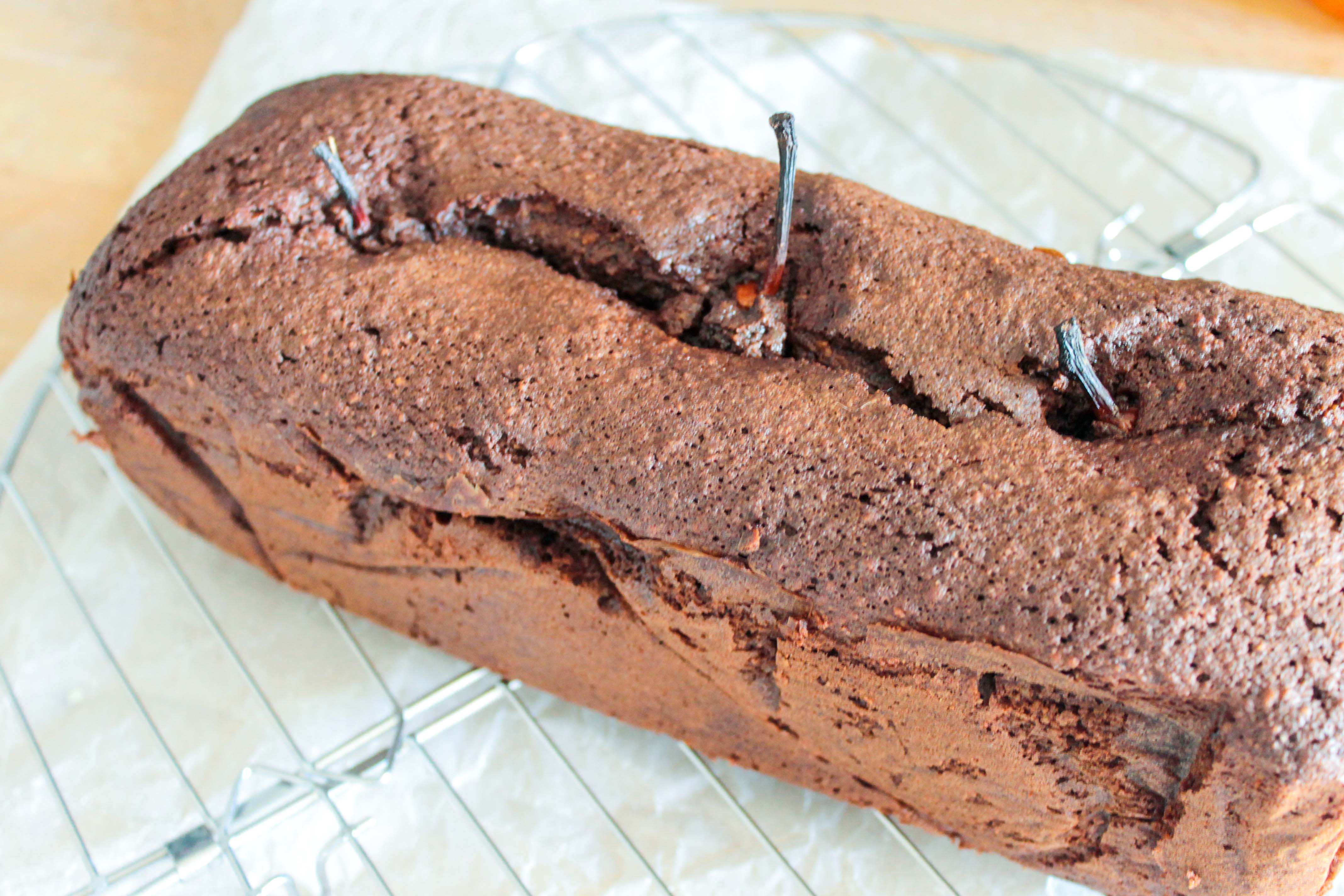 Gâteau au chocolat et aux poires