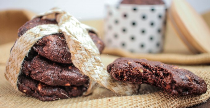 Cookies triplement chocolatés