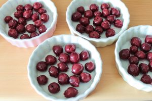 Clafoutis aux cerises et fève tonka