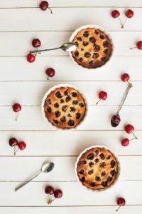Clafoutis aux cerises et fève tonka