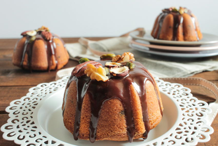 Bundt cake aux pépites de chocolat