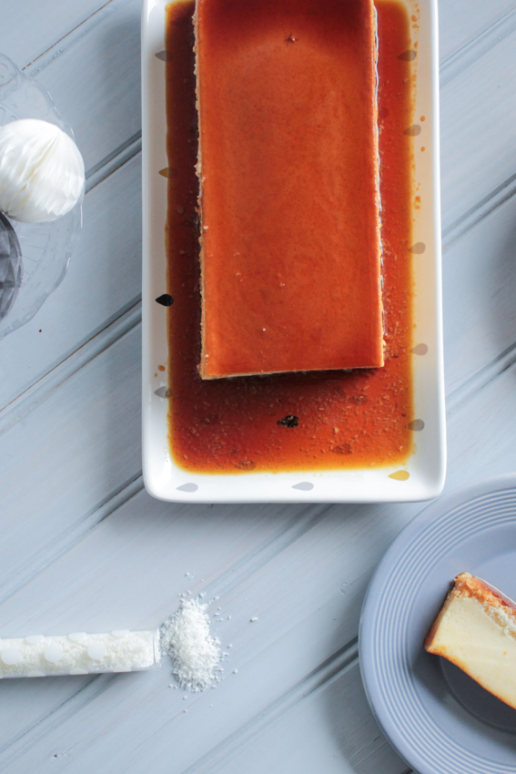 Flan à la noix de coco