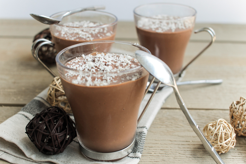 Petits pots de crème au chocolat