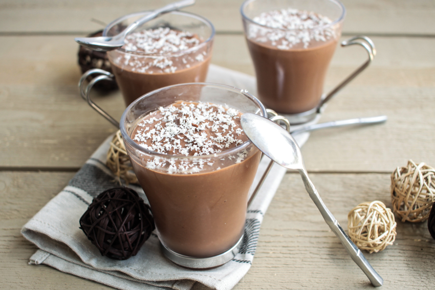 Petits pots de crème au chocolat