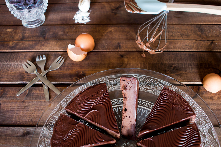 Gâteau au chocolat de Cyril Lignac