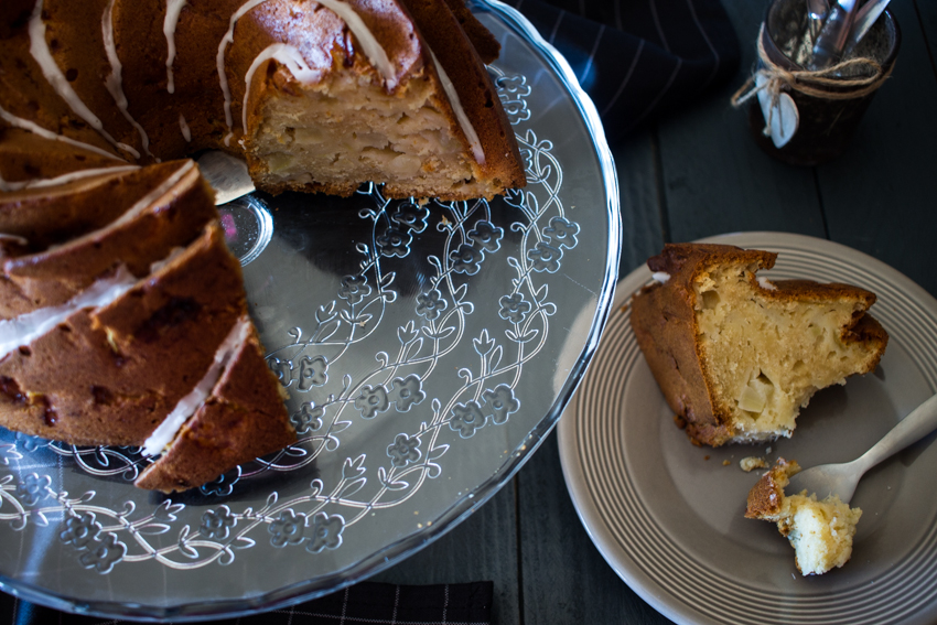 Bundt cake aux pommes