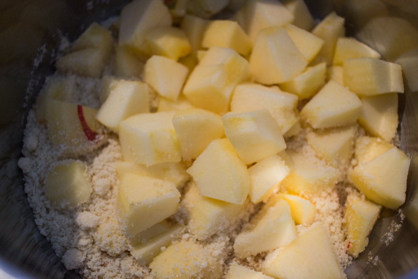 Tarte rustique aux pommes