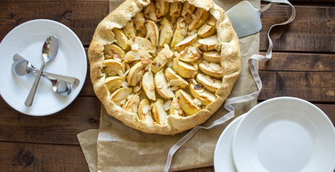 La tarte rustique aux pommes du dimanche