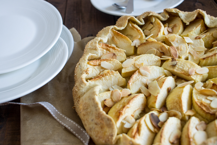 Tarte rustique aux pommes