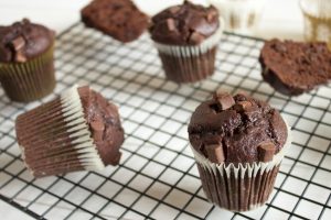 muffins très gourmands au chocolat