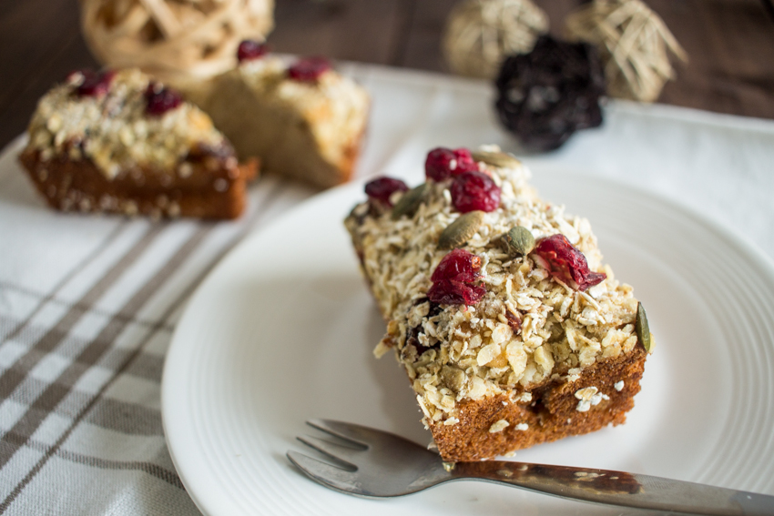 Petits cakes à la banane et au muesli