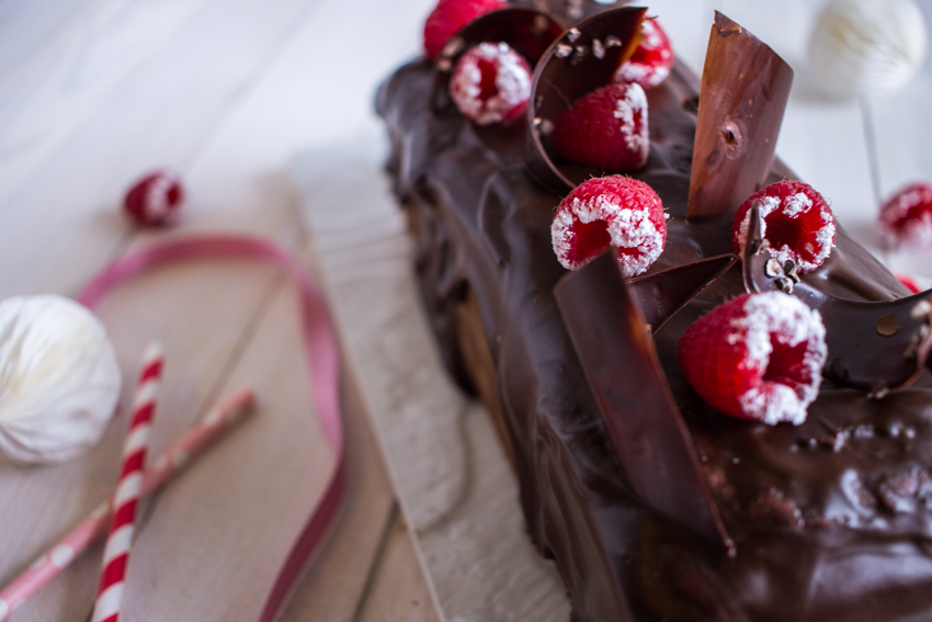 Cake surprise Saint Valentin