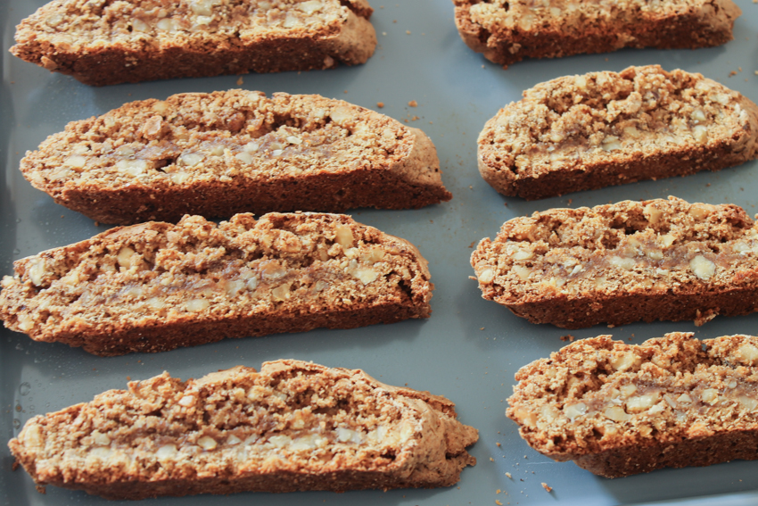 Biscotti au café et aux noix