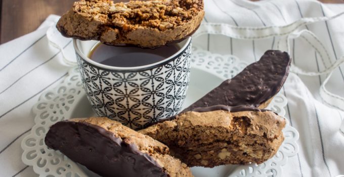 Biscotti au café et aux noix
