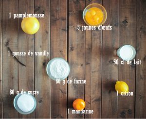 crèmes aux 3 agrumes