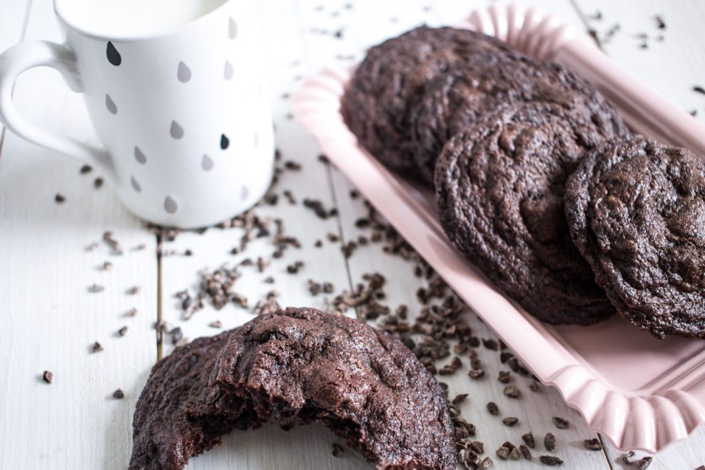 Biscuits au chocolat et aux cerises