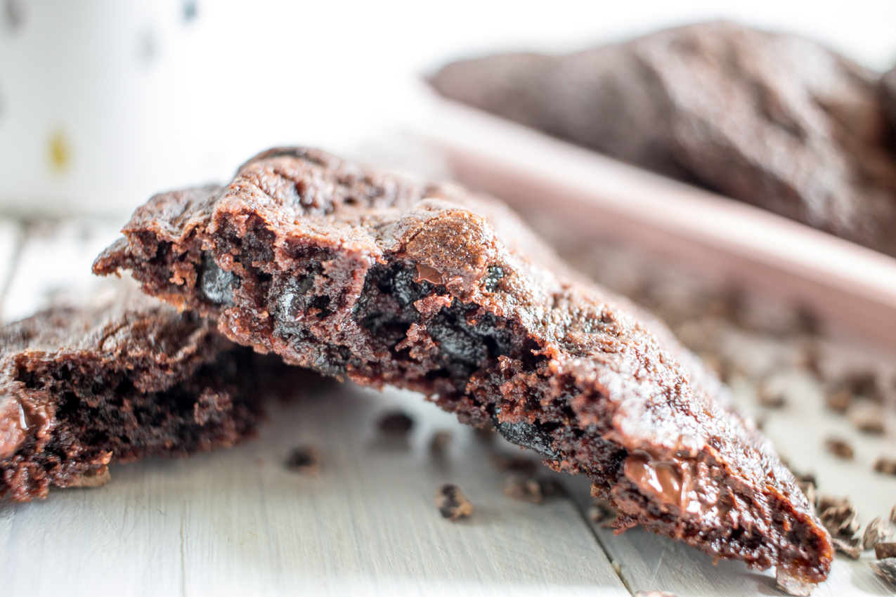 Biscuits au chocolat et aux cerises