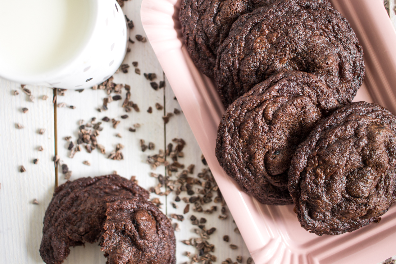 Biscuits au chocolat et aux cerises