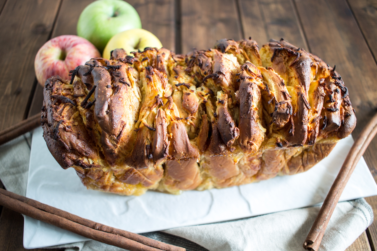 Brioche a effeuiller pomme cannelle