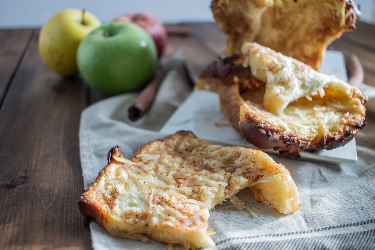 Brioche a effeuiller pomme cannelle