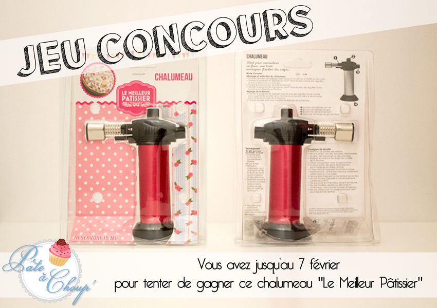 concours chalumeau meilleur patissier