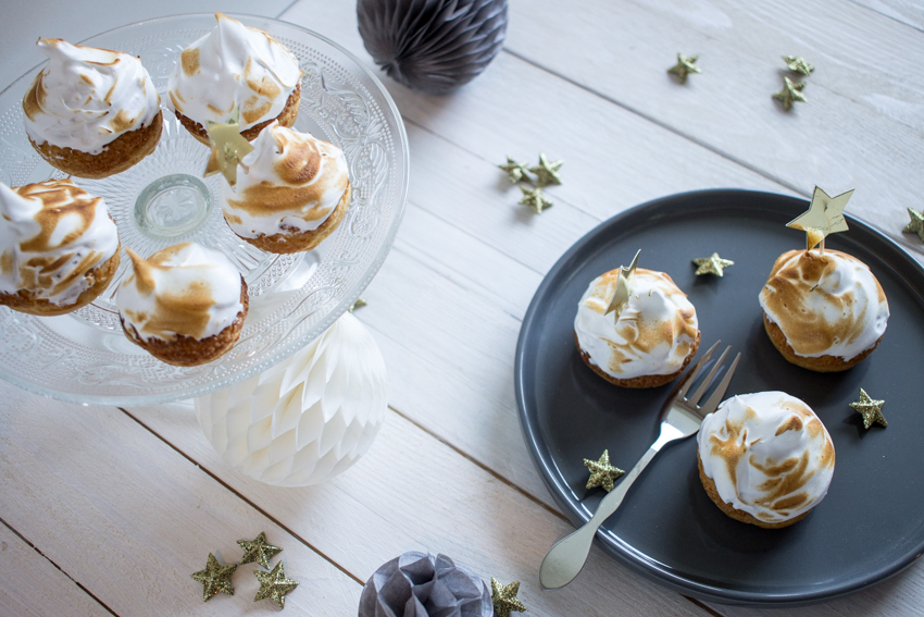 Petits choux au citron meringués