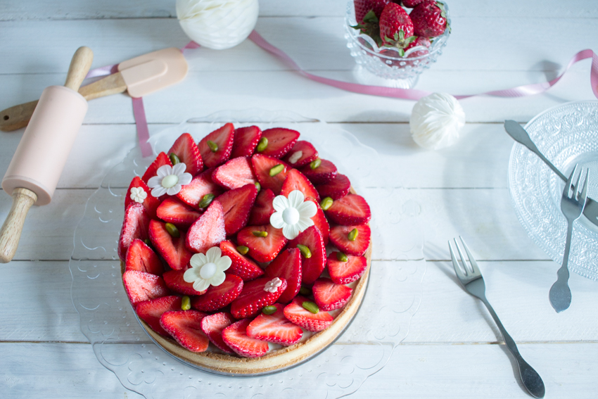 Tarte aux fraises