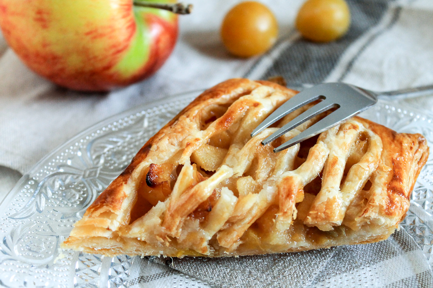 Feuilletés aux fruits d'automne